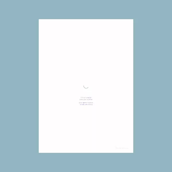 Cil sur papier – Image 1