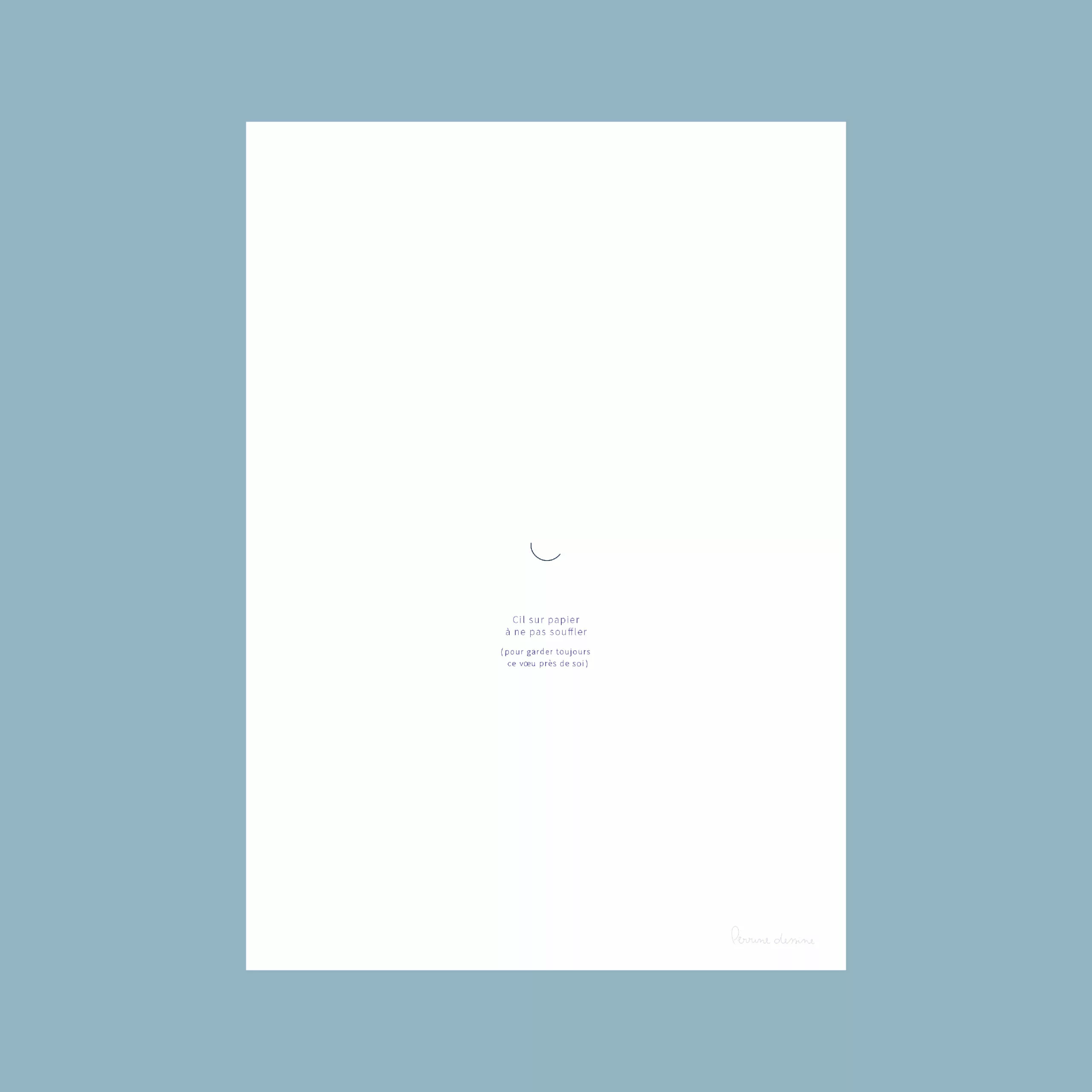 Cil sur papier – Image 1