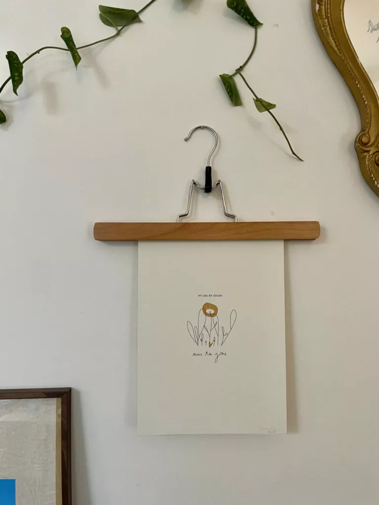 Cintre en bois